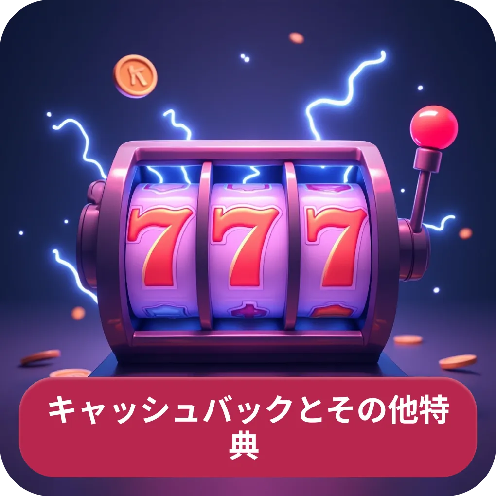 キャッシュバックとその他特典